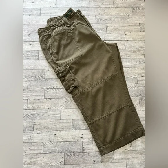 Ralph Lauren women’s cargo capri pants, lateral pockets, excellent conditions - Picture 3 of 6